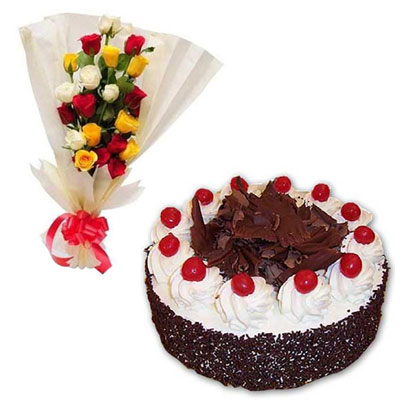 "Round shape Chocolate cake - 1kg ( Bakers Inn) - Click here to View more details about this Product